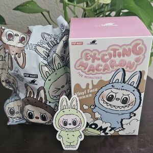 THE MONSTERS LABUBU EXCITING MACARON "GREEN GRAPE"